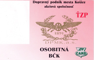 Bezkontaktná čipová karta - ŤZP
