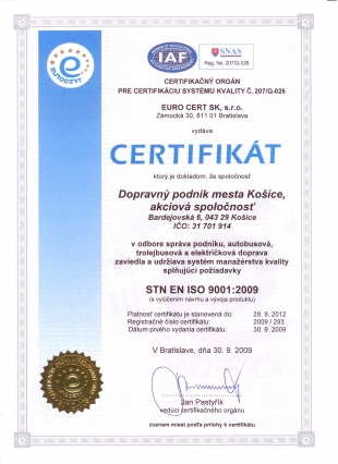Certifikát