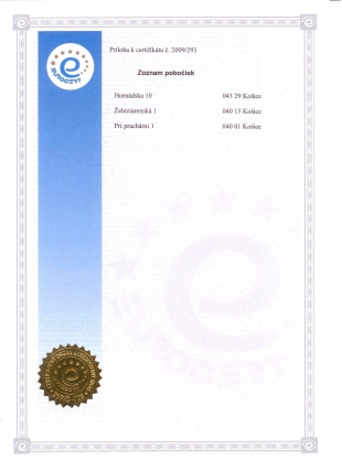 Certifikát