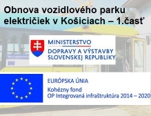 Obnova vozidlového parku električiek v Košiciach